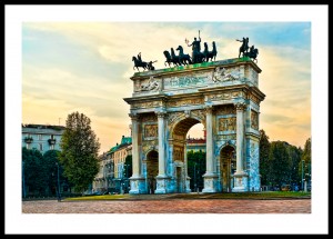 3 different approaches to the Arco Della Pace