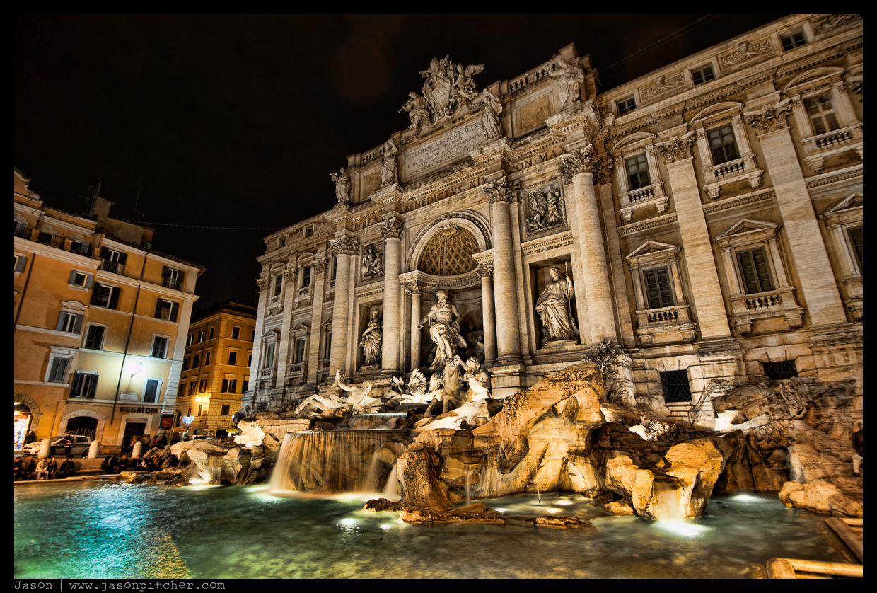 Trevi Fountain, Rome, Italy
