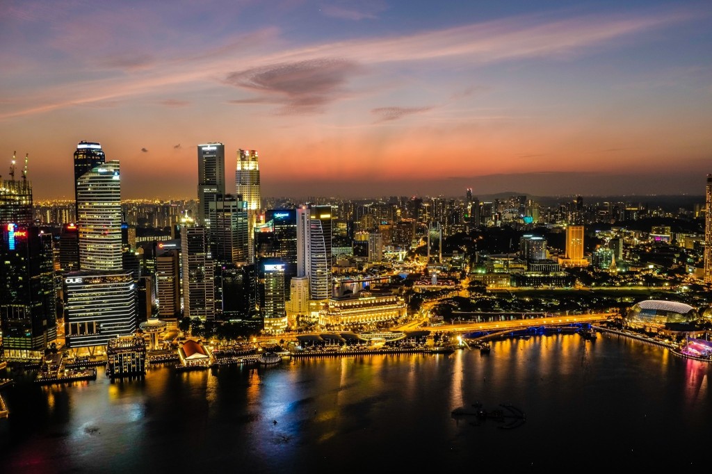 Singapore Sunset Fuji WCL-x100